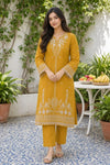 Aita | Premium Embroidered Unstitched Dhanak 2PC Suit