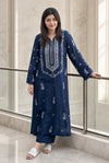 Afsheen | Premium Embroidered Unstitched Dhanak 2PC Suit