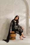 Elnaz | Premium Embroidered Unstitched Dhanak 3PC Suit