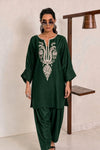 Deepak | Premium Embroidered Unstitched Dhanak 2PC Suit