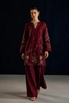 Isha | Premium Embroidered Unstitched Dhanak 2PC Suit