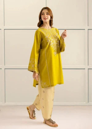 GULMINAY 4289 - EMBROIDERY 2PC LAWN DRESS