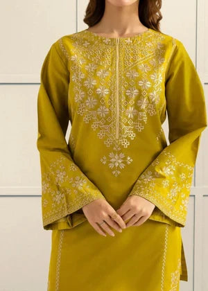 GULMINAY 4289 - EMBROIDERY 2PC LAWN DRESS