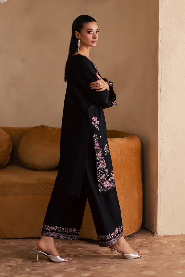 Noore | Premium Embroidered Unstitched Dhanak 2PC Suit