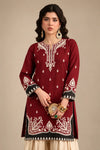 Vintage | Premium Embroidered Unstitched Dhanak 2PC Suit