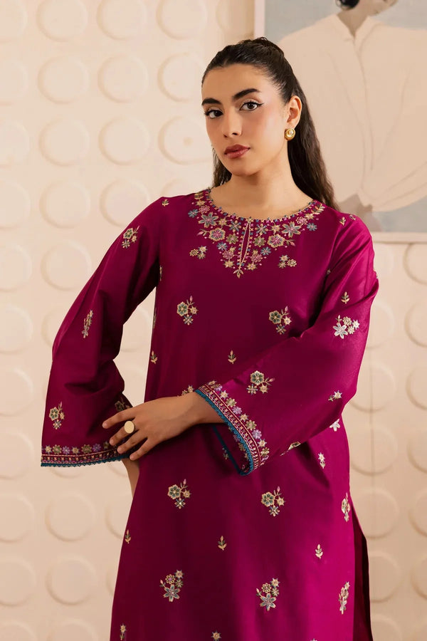 Batik | Premium Embroidered Unstitched Dhanak 2PC Suit