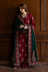 Hina | Premium Embroidered Unstitched Dhanak 3PC Suit