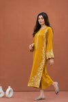 Inaya | Premium Embroidered Unstitched Dhanak 2PC Suit