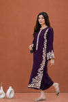 Inaya | Premium Embroidered Unstitched Dhanak 2PC Suit
