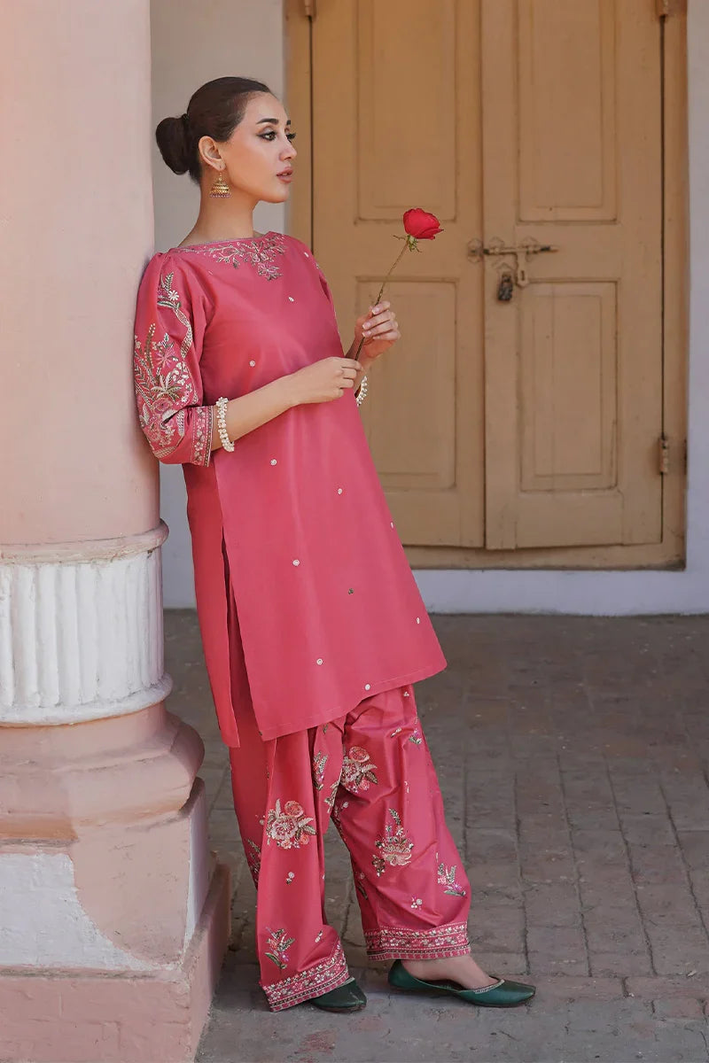 GULMINAY 7022 - EMBROIDERY 2PC LAWN DRESS