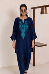 Deepak | Premium Embroidered Unstitched Dhanak 2PC Suit