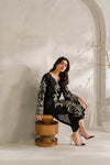 Elnaz | Premium Embroidered Unstitched Dhanak 2PC Suit