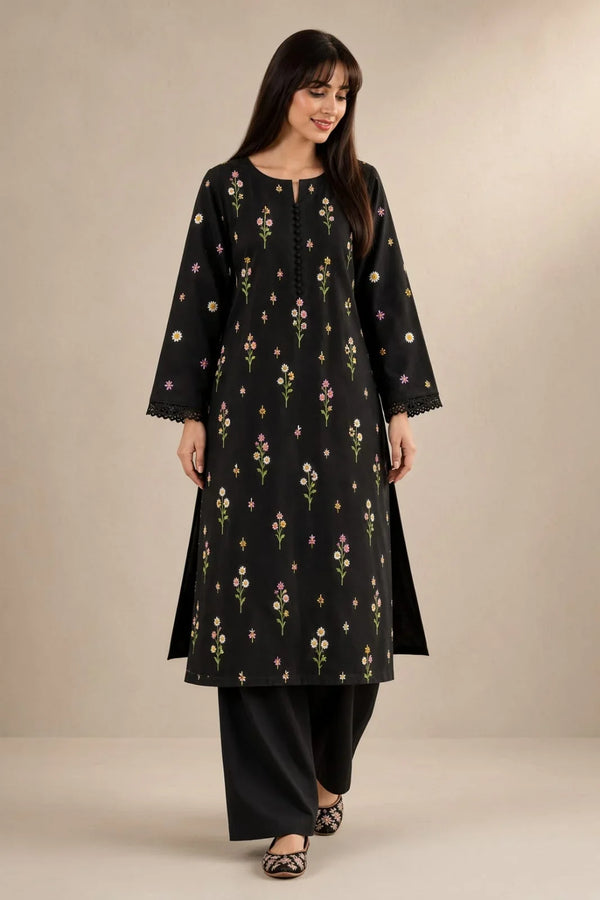 Kiran | Premium Embroidered Unstitched Dhanak 2PC Suit