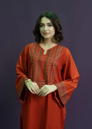 GULMINAY 3256 - EMBROIDERY 2PC LAWN DRESS