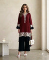 Momal | Premium Embroidered Unstitched Dhanak 2PC Suit
