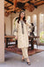 Maria B-Women's Premium Embroidered Lawn 2-Piece Suit – Skin | Unstitched