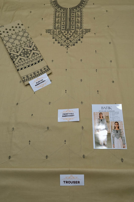 EMBROIDERED 2PC LAWN COLLECTION D-/167